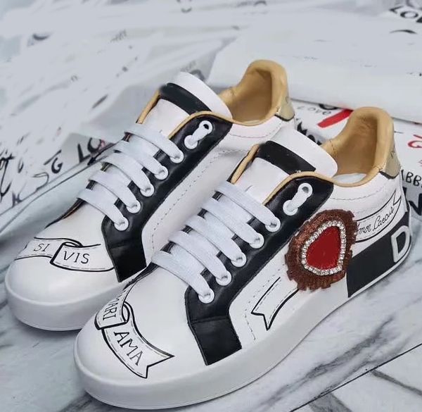 real leather sneakers trainers designer shoes womens casual shoes running shoes huaraches size 35-40 with box d9, Black
real leather sneakers trainers designer shoes womens casual shoes running shoes huaraches size 35-40 with box d9, Black