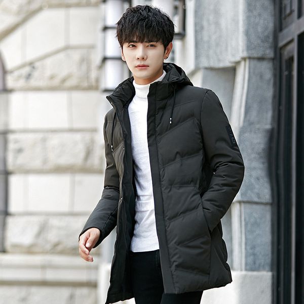 winter jacket men 2019 fashion stand collar male parka jacket mens solid thick jackets and coats man winter parkas t103, Black
winter jacket men 2019 fashion stand collar male parka jacket mens solid thick jackets and coats man winter parkas t103, Black