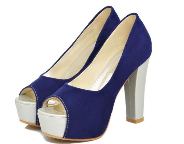 2019 blue patchwork women's sandals in summer with new style high heel coarse heel waterproof table suede @02, Black
2019 blue patchwork women's sandals in summer with new style high heel coarse heel waterproof table suede @02, Black