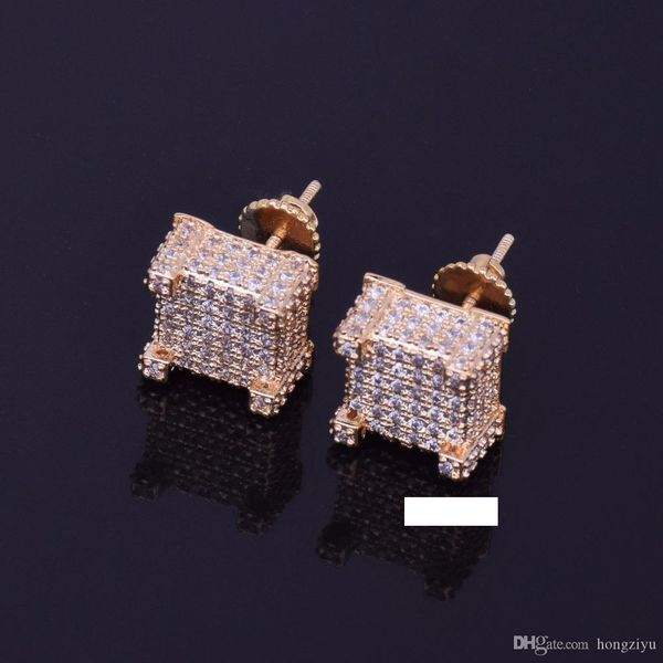 10x10mm mens zircon earring hip hop style copper material iced bling cz square stud earrings screw-back fashion jewelry, Golden;silver
10x10mm mens zircon earring hip hop style copper material iced bling cz square stud earrings screw-back fashion jewelry, Golden;silver