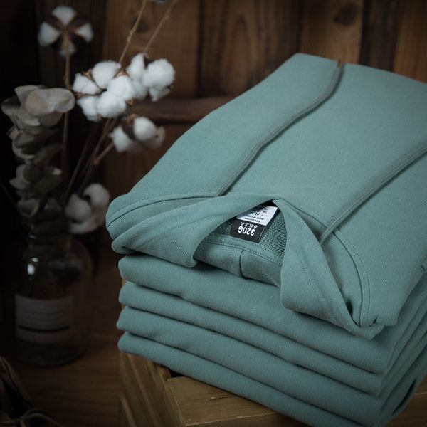 320g ore blue hooded solid color hoodie men his color pure cotton looped fabric loose-fit couples, Black
320g ore blue hooded solid color hoodie men his color pure cotton looped fabric loose-fit couples, Black