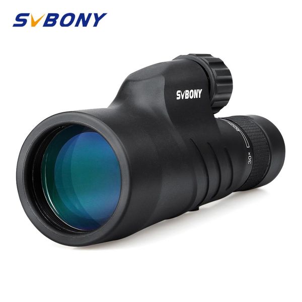 Svbony 10-30x50 Zoom Monocular Sv45 Binoculars Bak4 Prism Waterproof High Power Telescope Outdoor Optics For Hunting F9338a