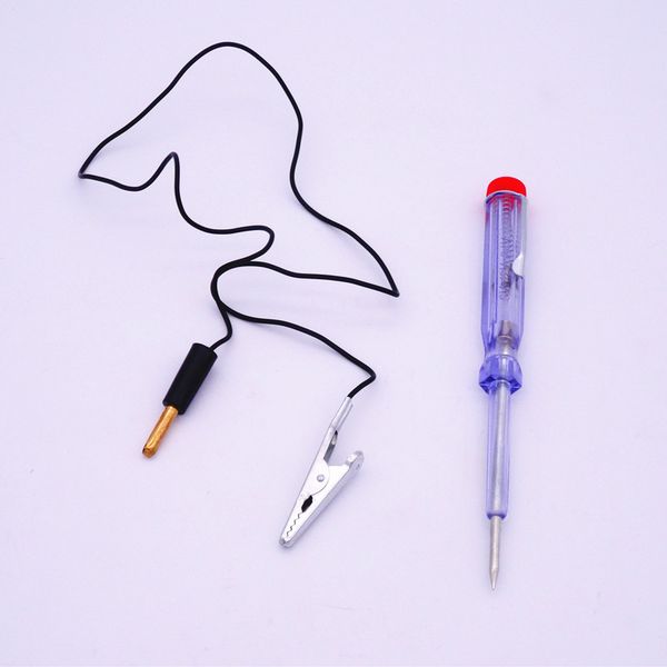 6v 12v automotive circuit tester pen crocodile clip connectors line car repair testing detector diagnostic tools 85015
6v 12v automotive circuit tester pen crocodile clip connectors line car repair testing detector diagnostic tools 85015