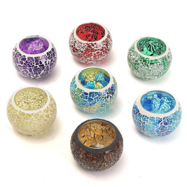 glass sparkling mosaic crystal candle holder romantic candle container valentine's day gift
glass sparkling mosaic crystal candle holder romantic candle container valentine's day gift