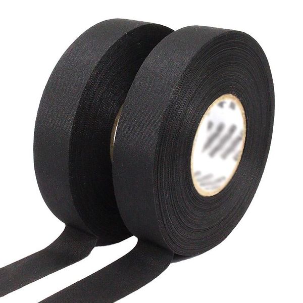 

1 Roll 15m Car Self Adhesive Heat-resistant Adhesive Anti Squeak Rattle Felt Automotive Wiring Harness Cloth Fabric Tape