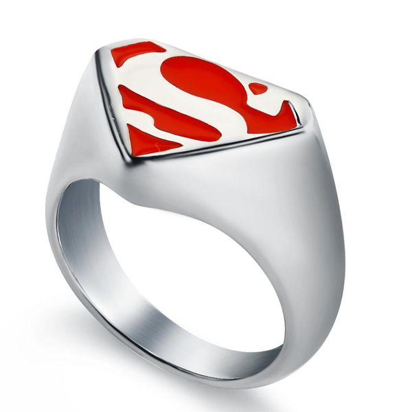 men's ring stainless steel ring gold black silver color rings for men women superhero symbol jewelry, Golden;silver
men's ring stainless steel ring gold black silver color rings for men women superhero symbol jewelry, Golden;silver