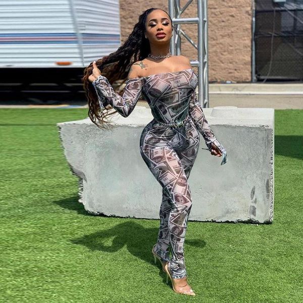 money dollar print sheer mesh jumpsuit off -shoudler sheer mesh fishnet female rompers bodycon skinny overalls, Black;white
money dollar print sheer mesh jumpsuit off -shoudler sheer mesh fishnet female rompers bodycon skinny overalls, Black;white