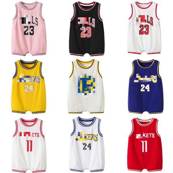 summer new basketball casual sport cotton jumpsuit for 0-2 year old boys and girls baby girl romper baby boy clothes newborn, White
summer new basketball casual sport cotton jumpsuit for 0-2 year old boys and girls baby girl romper baby boy clothes newborn, White