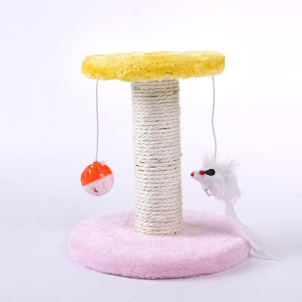 cat's tree climbing frame cat's scrape board training toy rolling sisal scraping post column rack with fake rat
cat's tree climbing frame cat's scrape board training toy rolling sisal scraping post column rack with fake rat