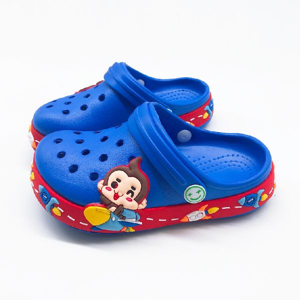 summer kids boys croc cartoon monkey slippers for boys girls soft waterproof non slip hole children beach shoes indoor slipper t200507, Black;red
summer kids boys croc cartoon monkey slippers for boys girls soft waterproof non slip hole children beach shoes indoor slipper t200507, Black;red