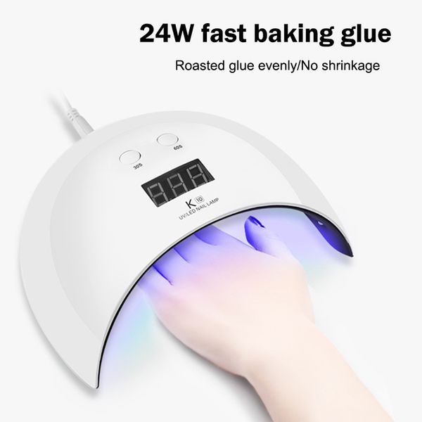 24w led uv nail gel curing light dual light source with infrared sensing smart timer lamp for nails 789
24w led uv nail gel curing light dual light source with infrared sensing smart timer lamp for nails 789