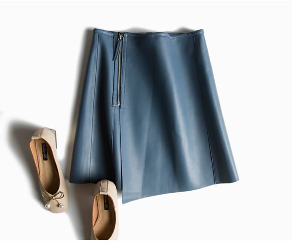 new 100% leather too show thin super brim really pipi import suede female small a skirt of tall waist skirt, Black
new 100% leather too show thin super brim really pipi import suede female small a skirt of tall waist skirt, Black