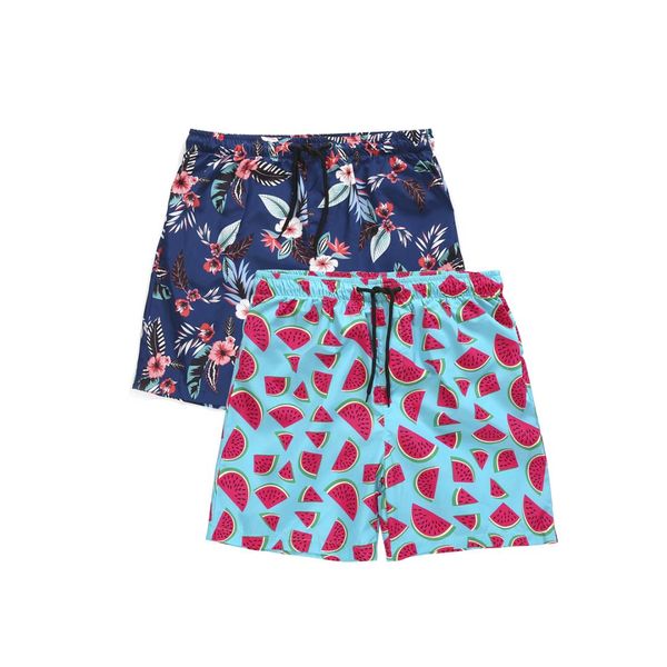 summer men watermelon print waterproof board shorts beach shorts wear trunks pants, White;black
summer men watermelon print waterproof board shorts beach shorts wear trunks pants, White;black