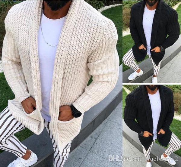 mens cardigan autumn and winter slim long-sleeved cardigan slim long sleeve male sweaters asian size s-3xl, White;black 
mens cardigan autumn and winter slim long-sleeved cardigan slim long sleeve male sweaters asian size s-3xl, White;black
