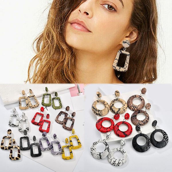 leather tortoise geometric drop earrings print jewelry leopard shell women snake, Silver
leather tortoise geometric drop earrings print jewelry leopard shell women snake, Silver