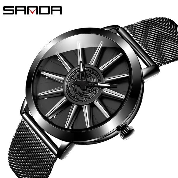 sanda men's watches quartz brand rotating dial male watches men sports army watch waterproof relogio masculino, Slivery;brown
sanda men's watches quartz brand rotating dial male watches men sports army watch waterproof relogio masculino, Slivery;brown