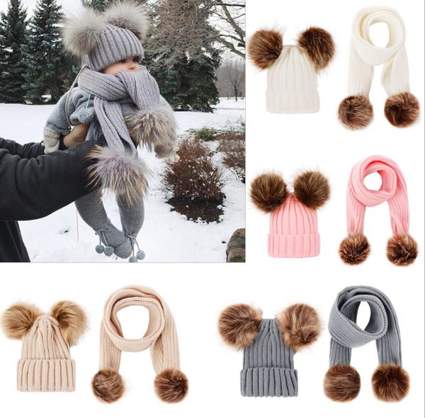 newborn baby kids knitted winter hats scarf set ball hat pom pom beanies baby girls warm cap scarf two piece sets, Yellow
newborn baby kids knitted winter hats scarf set ball hat pom pom beanies baby girls warm cap scarf two piece sets, Yellow
