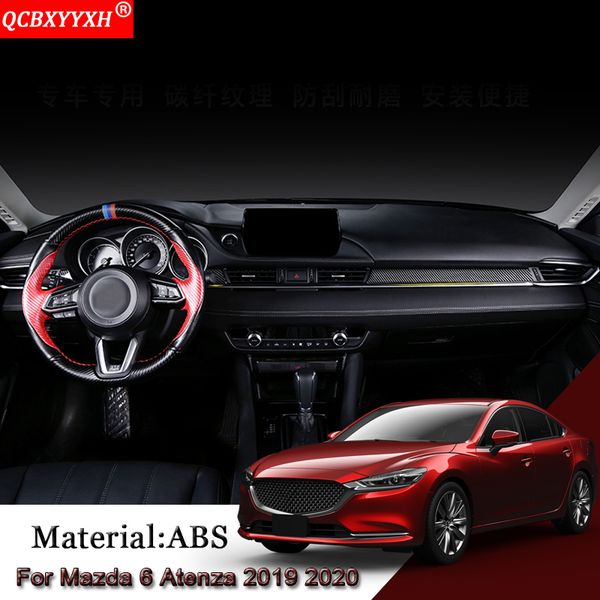 car styling car central control decoration strip trim sequins sticker interior moulding accessories for 6 atenza 2019 2020
car styling car central control decoration strip trim sequins sticker interior moulding accessories for 6 atenza 2019 2020