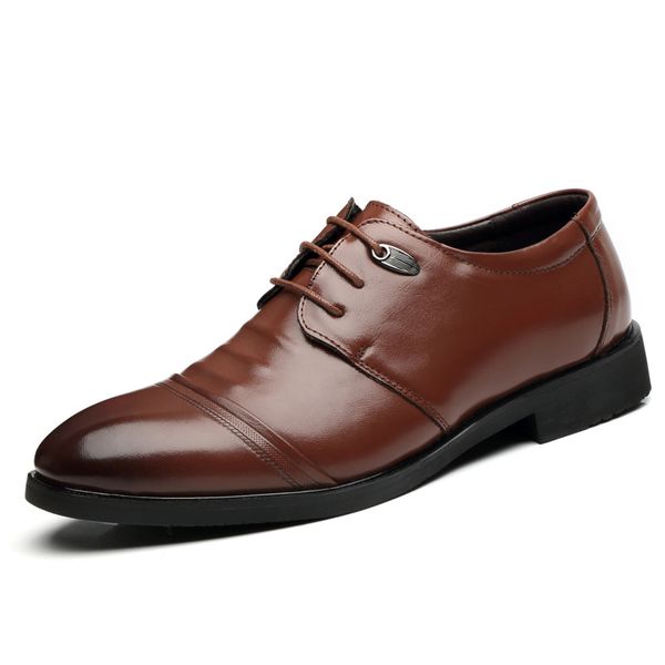 genuine leather shoes men footwear fashion business shoes cowhide casual man brogue black brown ka1914
genuine leather shoes men footwear fashion business shoes cowhide casual man brogue black brown ka1914