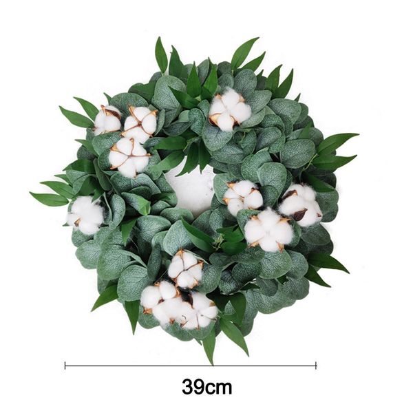 artificial garland leaf ring green leaves wreath eucalyptus leaf wreath front door grass wall window party decor
artificial garland leaf ring green leaves wreath eucalyptus leaf wreath front door grass wall window party decor
