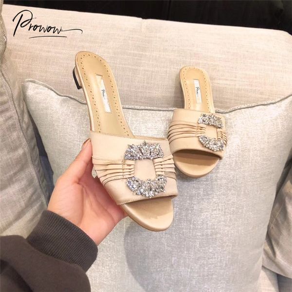 prowow fashion spring summer genuine leather shoes woman slippers open toe thick low heel women shoes slippers mules woman, Black
prowow fashion spring summer genuine leather shoes woman slippers open toe thick low heel women shoes slippers mules woman, Black