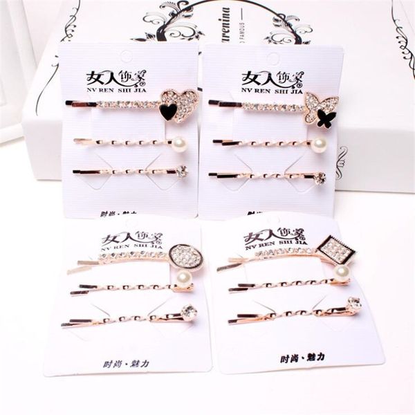 fashion rhinestone metal barrette women girls hair clips pins hairpin accessories for women hairgrip hairclip headdress headwear, Black;brown
fashion rhinestone metal barrette women girls hair clips pins hairpin accessories for women hairgrip hairclip headdress headwear, Black;brown