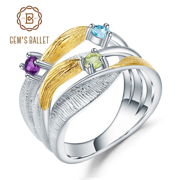 gem's ballet 925 sterling silver handmade band twist rings natural peridot amethyst z gemstones ring for women bijoux, Slivery;golden
gem's ballet 925 sterling silver handmade band twist rings natural peridot amethyst z gemstones ring for women bijoux, Slivery;golden