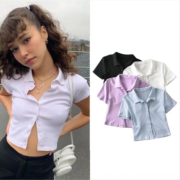 2020 style slim simple solid color single-breasted polo collar short small cardigan female 2020 style slim simple solid color single-bre, White
2020 style slim simple solid color single-breasted polo collar short small cardigan female 2020 style slim simple solid color single-bre, White