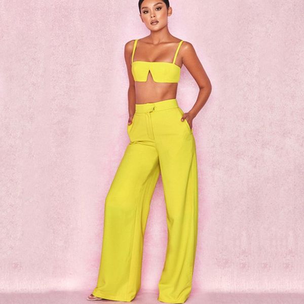 2019 strapless high waist crop and pants set summer strap two piece set backless casual women tracksuit, White
2019 strapless high waist crop and pants set summer strap two piece set backless casual women tracksuit, White