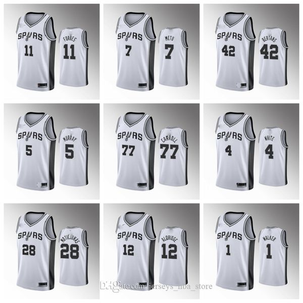 san antonio spurs men lamarcus aldridge basketball jersey bryn forbes demar derozan patty derrick white murray robinson, Black;red
san antonio spurs men lamarcus aldridge basketball jersey bryn forbes demar derozan patty derrick white murray robinson, Black;red