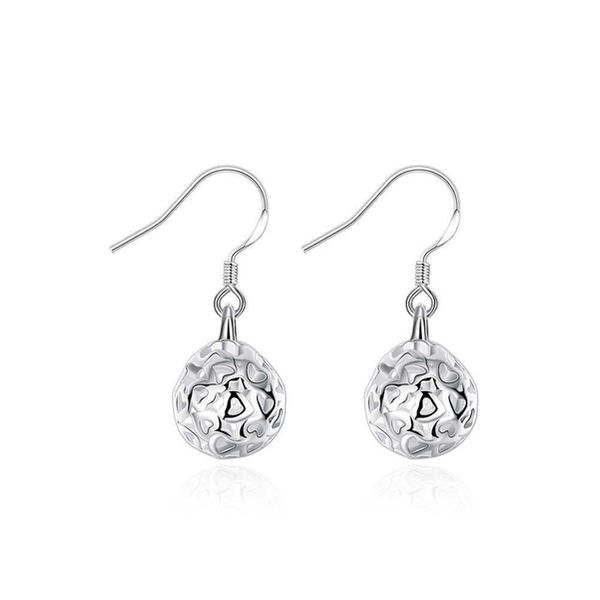 plated sterling silver stereo ball earrings djse100 size 2.9cm*1.1cm;brand new women's 925 silver plate charm jewelry earrings, Golden
plated sterling silver stereo ball earrings djse100 size 2.9cm*1.1cm;brand new women's 925 silver plate charm jewelry earrings, Golden