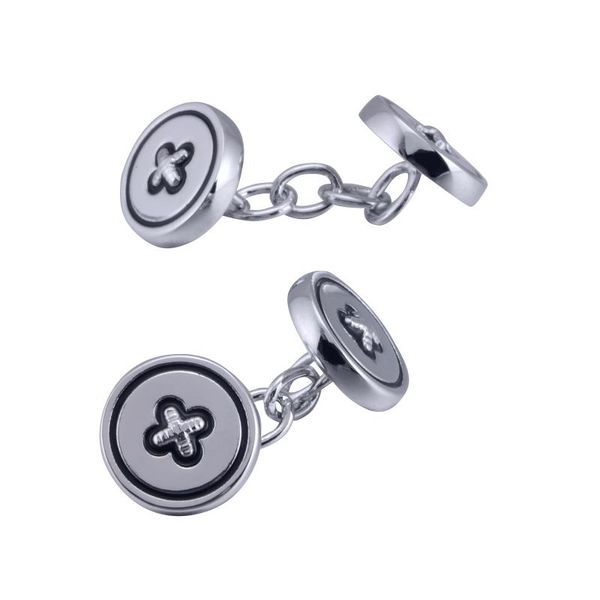 new trendy round button chain cufflinks french shirt buttons men accessories gifts men's business cufflink, Silver;golden
new trendy round button chain cufflinks french shirt buttons men accessories gifts men's business cufflink, Silver;golden