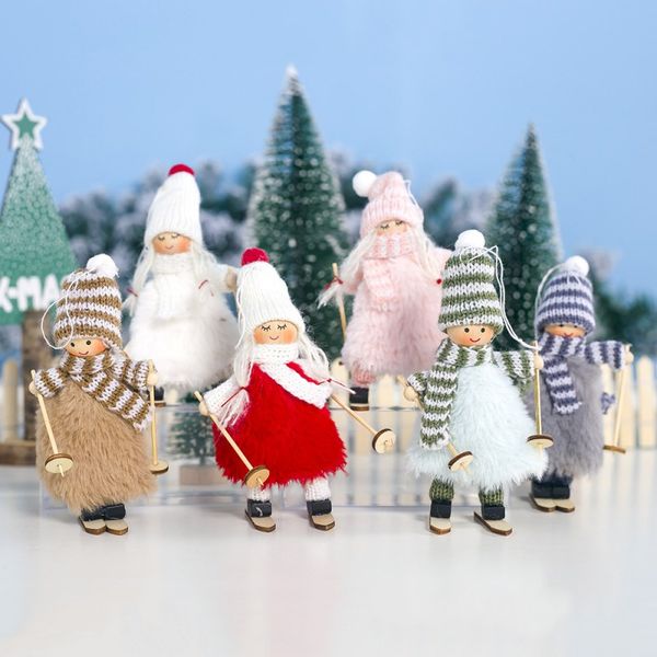 new christmas tree woolen plus ski girl dolls hanging lovely doll christmas tree ornaments decorations for home
new christmas tree woolen plus ski girl dolls hanging lovely doll christmas tree ornaments decorations for home