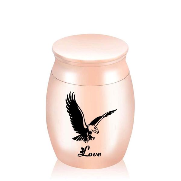 aluminum flying eagle caskets pendant urns human memorial urn pet birds ash holder cremation urn for ashes 30x40mm, Silver
aluminum flying eagle caskets pendant urns human memorial urn pet birds ash holder cremation urn for ashes 30x40mm, Silver