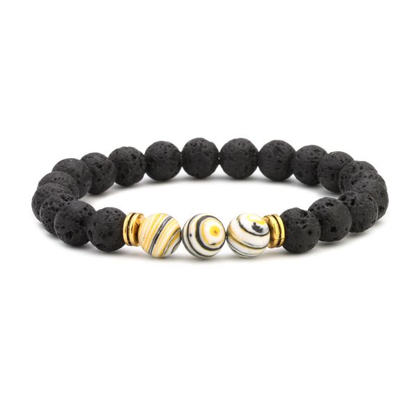 8pc)new arrival lava natural stone beads bracelets 7 color stone beaded fashion bracelet bangle beaded, strands, Black 
8pc)new arrival lava natural stone beads bracelets 7 color stone beaded fashion bracelet bangle beaded, strands, Black