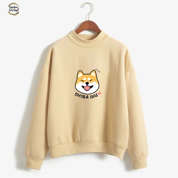 women harajuku hoodies fleece autumn kawaii cute japanese anime shiba innu pullover kpop polyester sweatshirt moletom sudadera mujer, Black
women harajuku hoodies fleece autumn kawaii cute japanese anime shiba innu pullover kpop polyester sweatshirt moletom sudadera mujer, Black