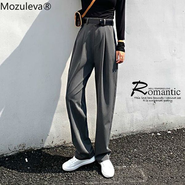 mozuleva chic high waist loose straight pants women office ladies suit pant 2020 autumn female long trousers pantalon femme, Black;white
mozuleva chic high waist loose straight pants women office ladies suit pant 2020 autumn female long trousers pantalon femme, Black;white