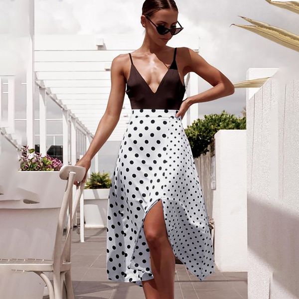 dot skirt womens pleated long black midi high waist faldas mujer moda 2019 korean patchwork belt spring summer white skirt
dot skirt womens pleated long black midi high waist faldas mujer moda 2019 korean patchwork belt spring summer white skirt