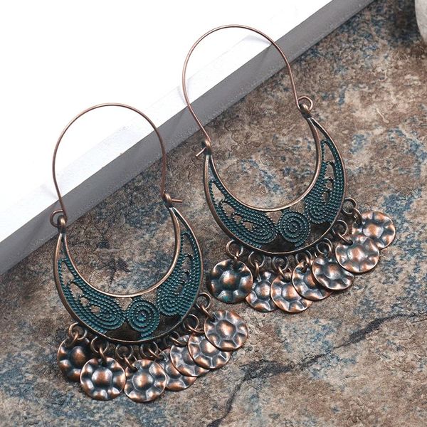 boho vintage antique ethnic gypsy tribal oxidized bronze jhumka jhumki coin drop earrings turkish jewelry for girls women, Silver
boho vintage antique ethnic gypsy tribal oxidized bronze jhumka jhumki coin drop earrings turkish jewelry for girls women, Silver