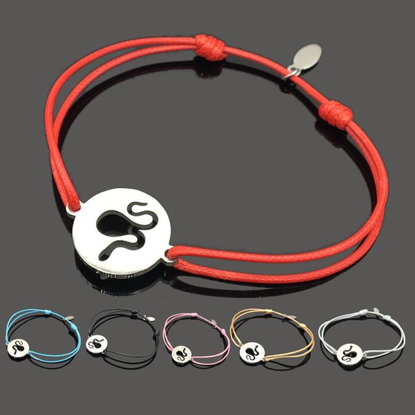 snake charm stainless steel adjustable cord bracelet snake pendant string bracelet for women girls, Golden;silver
snake charm stainless steel adjustable cord bracelet snake pendant string bracelet for women girls, Golden;silver