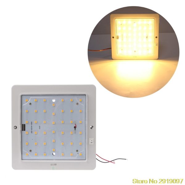 new 1pc led rv interior led ceiling light boat camper trailer single dome 12-24v 800lm 9w drop shipping support
new 1pc led rv interior led ceiling light boat camper trailer single dome 12-24v 800lm 9w drop shipping support