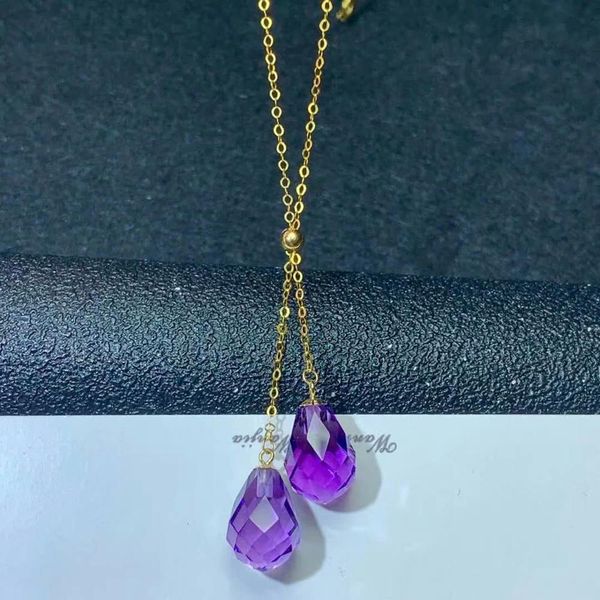 shilovem 18k yellow piezoelectric amethyst pendants fine jewelry women trendy no necklace classic plant gift 8*11mm mymz0811665z, Silver
shilovem 18k yellow piezoelectric amethyst pendants fine jewelry women trendy no necklace classic plant gift 8*11mm mymz0811665z, Silver