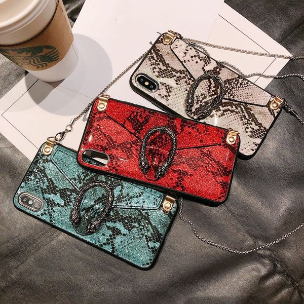 luxury designer snake lanyard leather crossbody wallet card case for iphone 11 pro max xr xs max x 8 7 plus cover with strap
luxury designer snake lanyard leather crossbody wallet card case for iphone 11 pro max xr xs max x 8 7 plus cover with strap