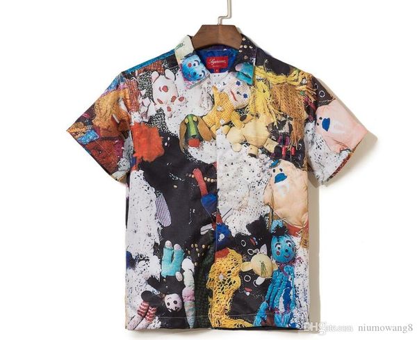 brand men's t-shirts sups+white+ reme luxury ss brand doll print set shirt cardigan shirt sweatshirt clothing high quality, White;black
brand men's t-shirts sups+white+ reme luxury ss brand doll print set shirt cardigan shirt sweatshirt clothing high quality, White;black