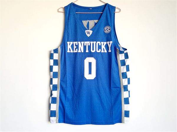 kentucky wildcats # 0 de'aaron fox джерси баскетбола колледжа трикотажных изделий - blue, Black
kentucky wildcats # 0 de'aaron fox джерси баскетбола колледжа трикотажных изделий - blue, Black