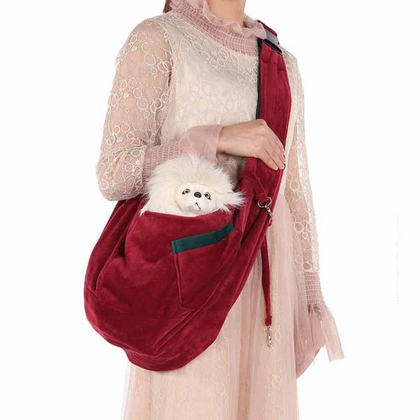pet dog sling carrier breathable soft with pocket travel safe sling bag carrier for dogs cats
pet dog sling carrier breathable soft with pocket travel safe sling bag carrier for dogs cats