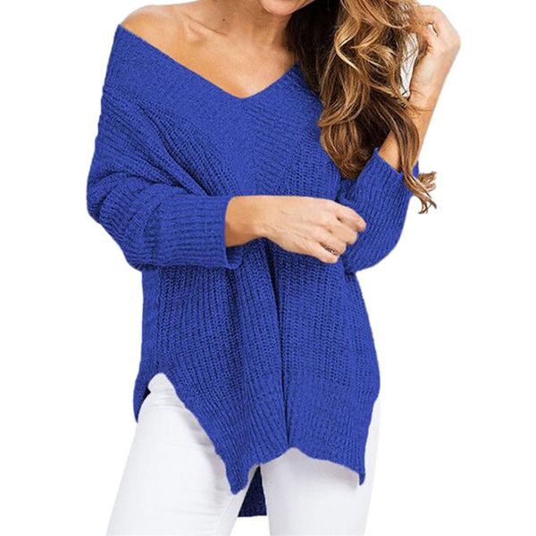 fashion women sweater solid color v-neck knitting long sleeve loose blouse holiday evening party ladies clothes new arrival, White;black
fashion women sweater solid color v-neck knitting long sleeve loose blouse holiday evening party ladies clothes new arrival, White;black