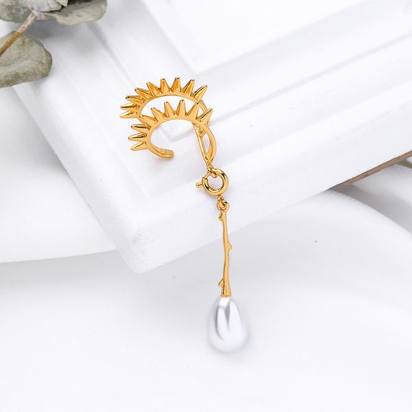 balanbiu exquisite acrylic pearl gold color punk rivet clip earrings for women party gift fashion jewelry accessory dropshipping, Silver
balanbiu exquisite acrylic pearl gold color punk rivet clip earrings for women party gift fashion jewelry accessory dropshipping, Silver