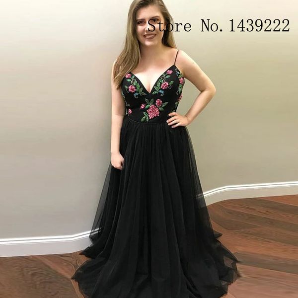 black flowers beads tulle evening dresses v neck prom pleat lace up vestidos de fiesta de noche robe soiree plus size, White;black
black flowers beads tulle evening dresses v neck prom pleat lace up vestidos de fiesta de noche robe soiree plus size, White;black