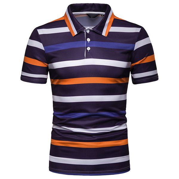 2019 short sleeve stripe print shirt men casual slim fit shirts men's clothing casual shirt, White;black
2019 short sleeve stripe print shirt men casual slim fit shirts men's clothing casual shirt, White;black